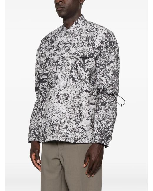 Peacemaker Oamc Gray Tech Bomber Jacket for men