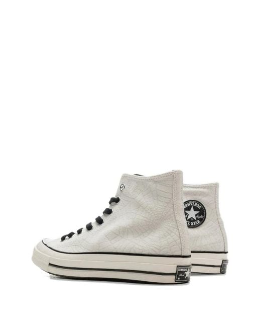Converse White Chuck 70 High-Top Sneakers