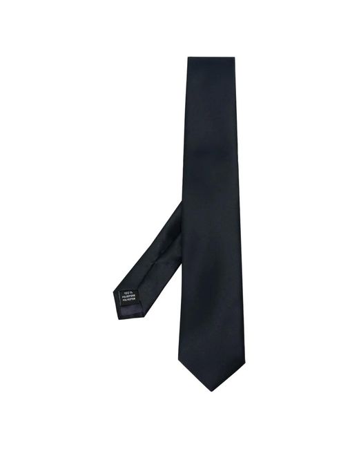 Tagliatore Black Pointed Tip Tie for men