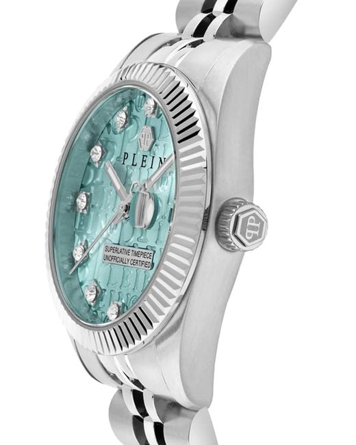 Philipp Plein Blue Date Superlative 34Mm