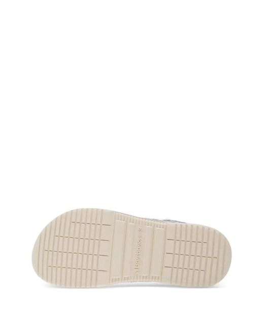 Barebarics White Baskets Zing Denim À Bords Francs