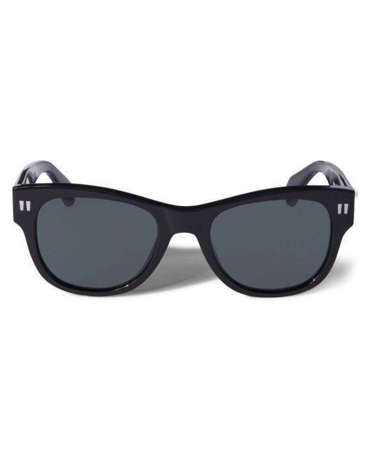 Off-White c/o Virgil Abloh Blue Moab Round-frame Sunglasses for men