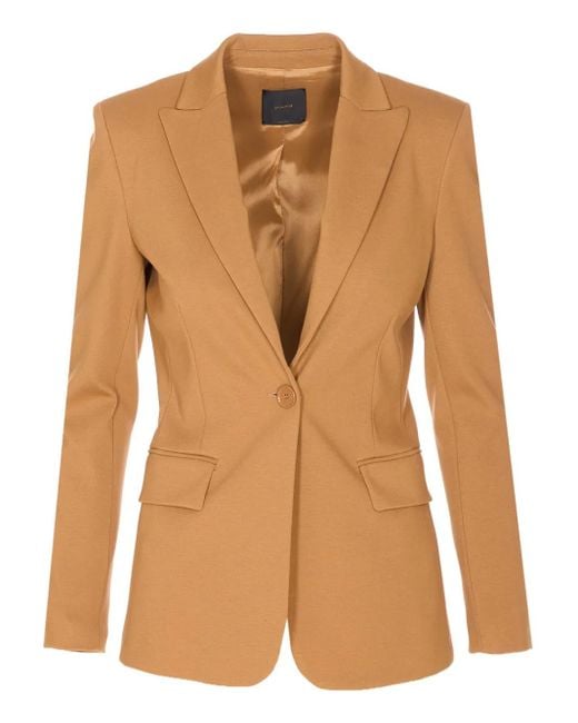 Pinko シングルジャケット Brown
