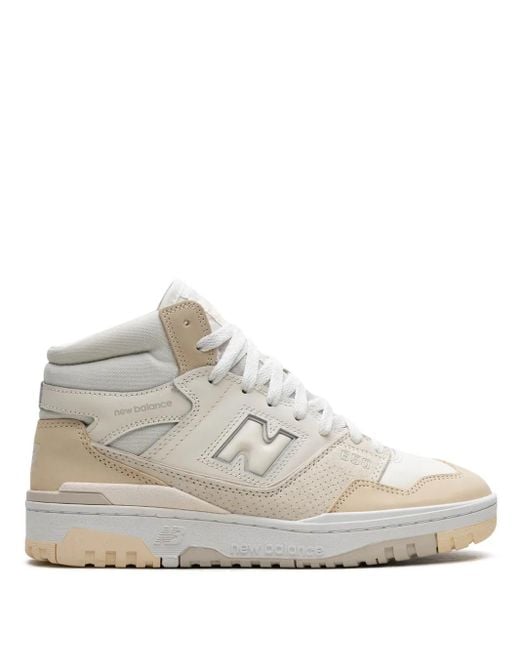 New Balance White 650 Sneakers for men