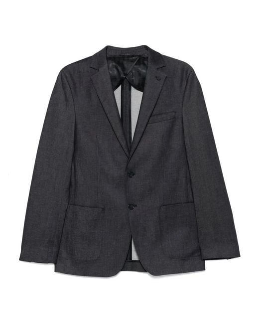 Karl Lagerfeld Black Smart Blazer for men