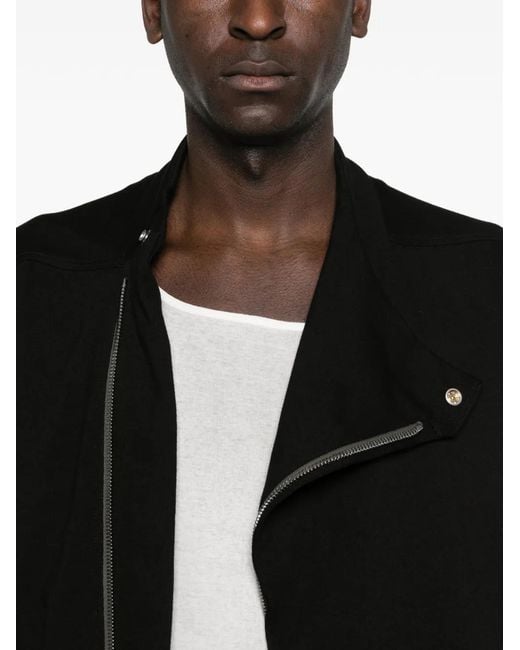 Rick Owens Black Hollywood Jacket for men