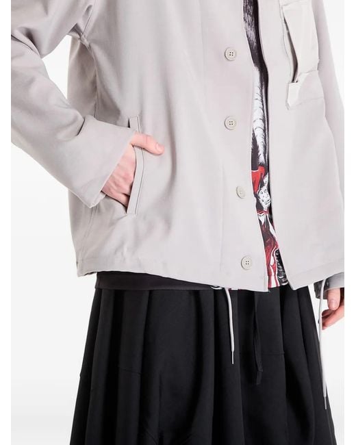 Y-3 White Utility Blouson for men