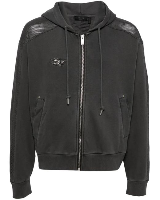 Sudadera Con Capucha Y Diseño Patchwork FIVE CM de hombre de color Black