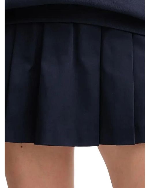 Lacoste White Pleated Mini Skirt