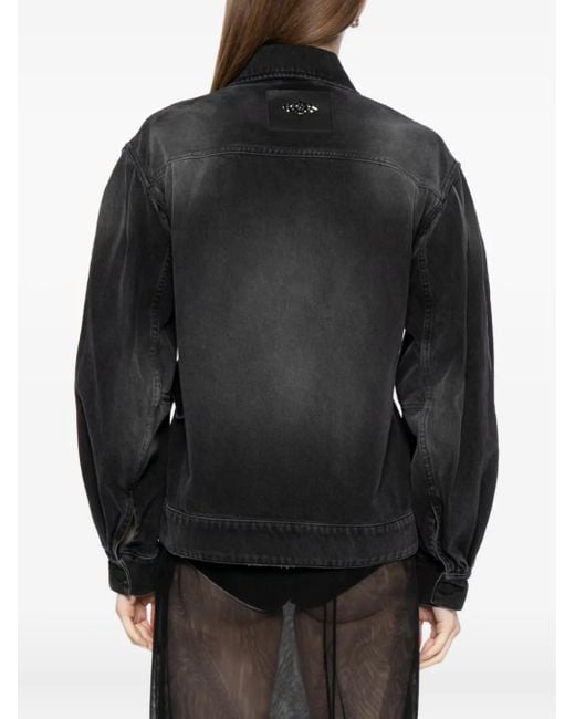 Simone Rocha デニムジャケット Black