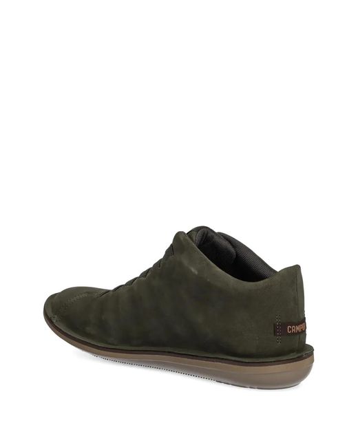 Camper Green Beetle Lace-Up Sneakers for men