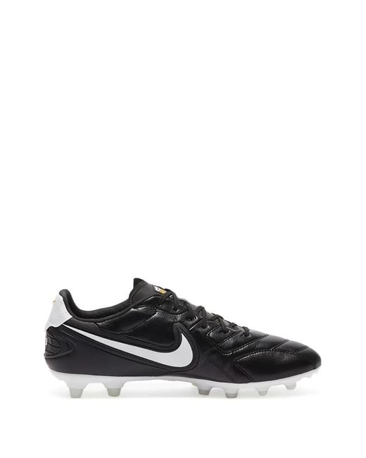 Nike Black Premier 4 Fg Cleats for men