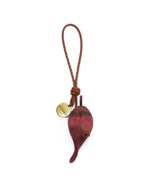 Ruslan Baginskiy Pink Beetroot Bag Charm