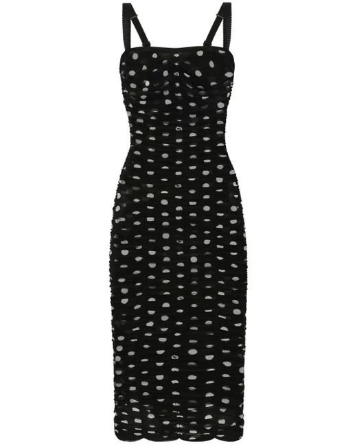 Dolce & Gabbana Black Midi Dresses