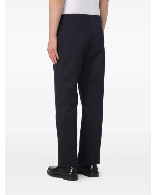 Versace Broek Met Medusa-Patch in het Blue voor heren