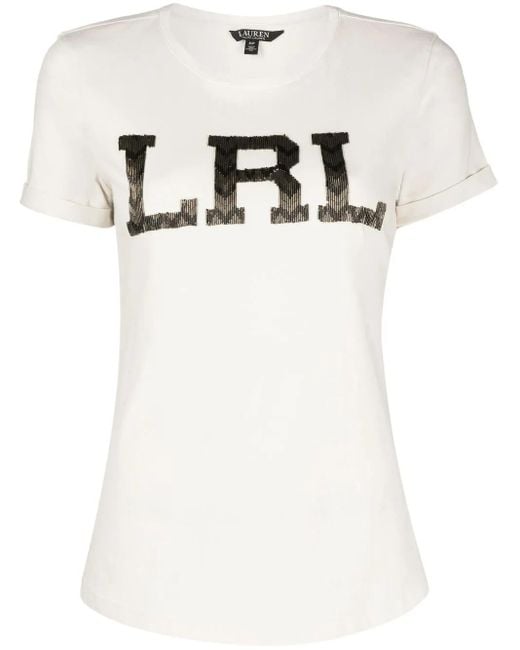 Ralph Lauren White Hailly Short-Sleeve T-Shirt