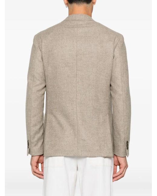 Lardini Jacke mit aufgesetzten Taschen in Natural für Herren