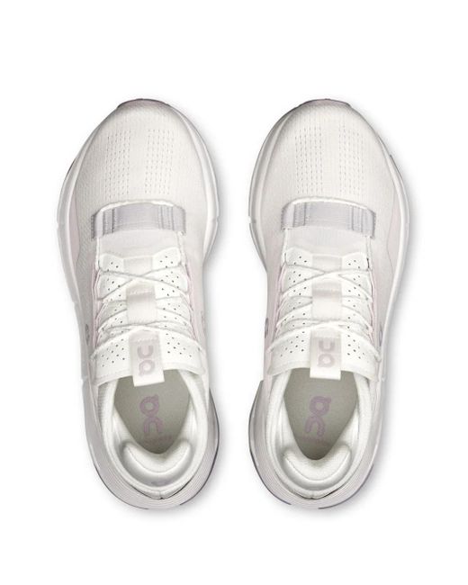 On Shoes White Cloudnova 2 Sneakers