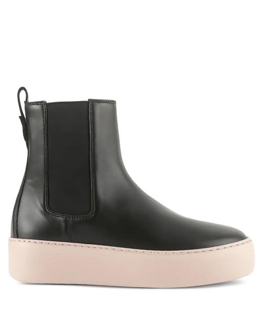 Högl Black Connor Platform Chelsea Boots