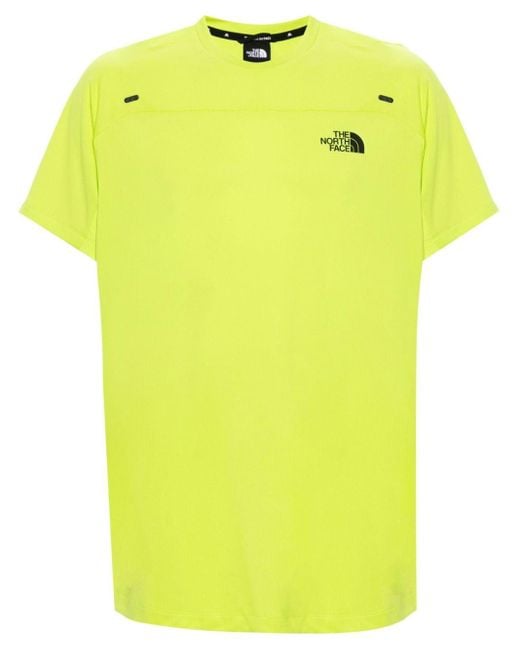 T-shirt Lab sportiva di The North Face in Yellow da Uomo