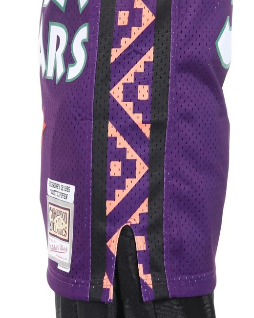 Jersey NBA All-Star 1995 Scottie Pippen Mitchell & Ness de hombre de color Blue