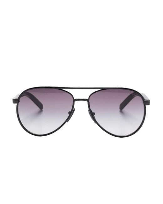 Occhiali Da Sole Con Montatura Stile Pilota di Prada in Black