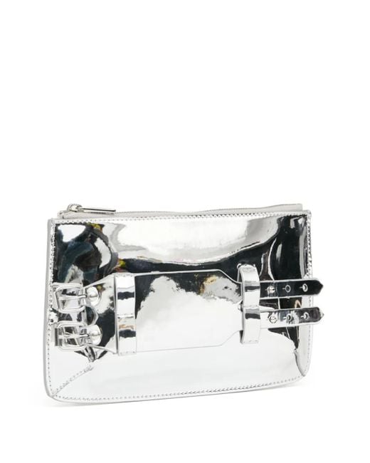 MM6 by Maison Margiela Metallic Bracelet Clutch Bag