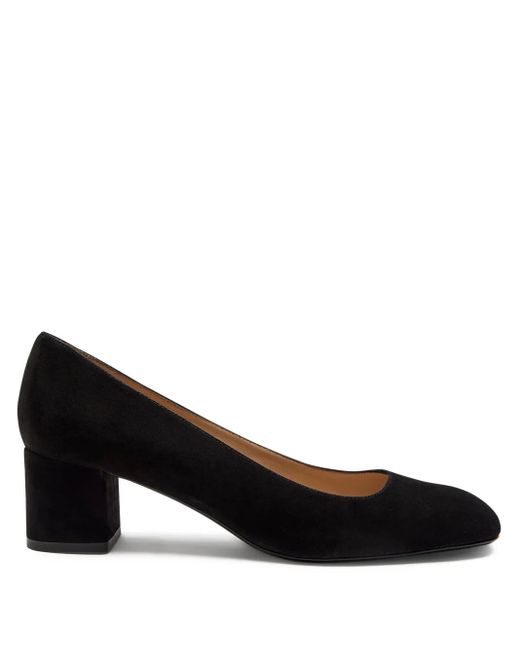 Escarpins Maeve 50 Mm En Daim Stuart Weitzman en coloris Black