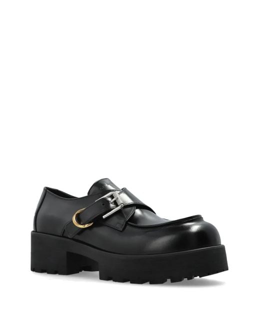 Givenchy Black Voyou Loafers