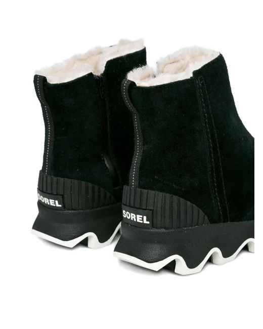 Sorel Black Suede Boots