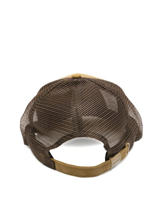 Filson Green Logo-Patch Cap for men