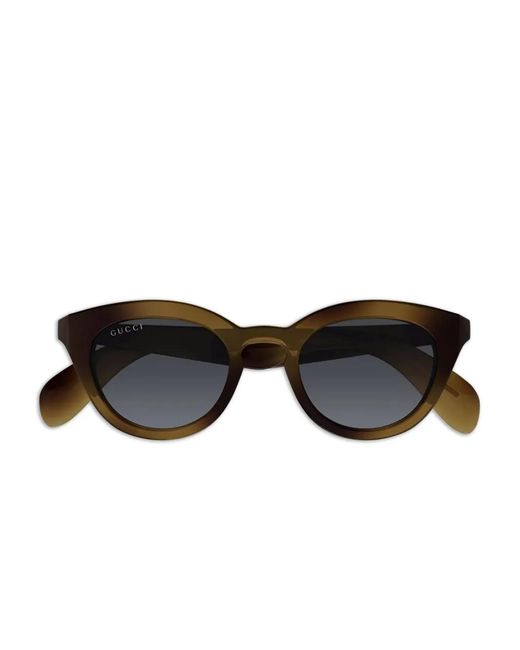 Gucci Black Cat-Eye-Frame Sunglasses for men