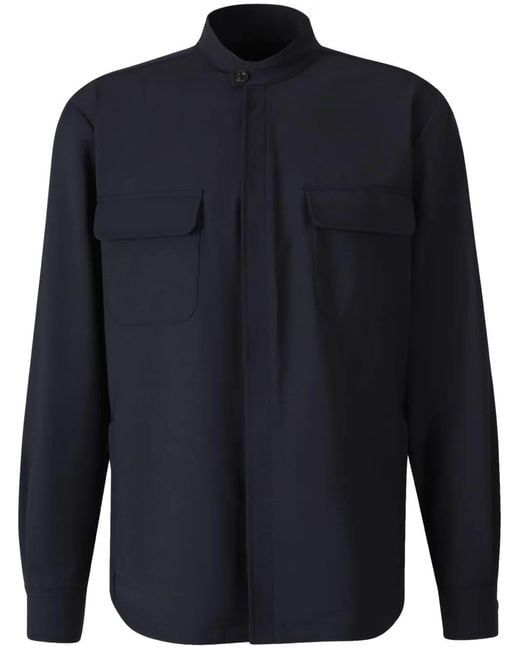 Boglioli Blue Jacket for men