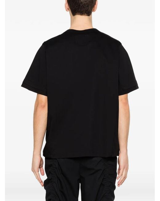 Sacai Black Pocket T-Shirt for men
