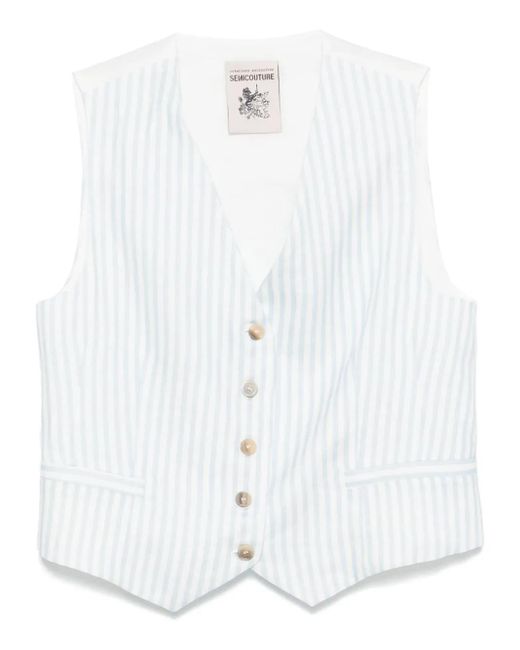 Semicouture Georgia ベスト White