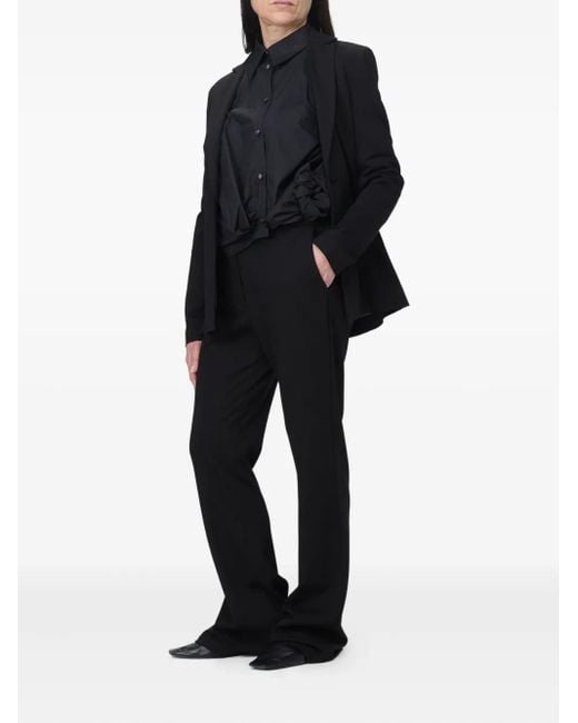 Maliparmi Black Single-Breasted Blazer