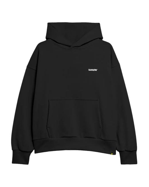 Sudadera con capucha y logo Barrow de color Black