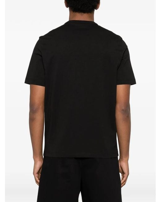 Paul Smith Black Casual Fit T Shirt "Drink" for men