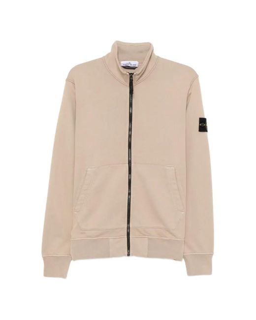 Stone Island Natural Compass-Patch Jacket for men