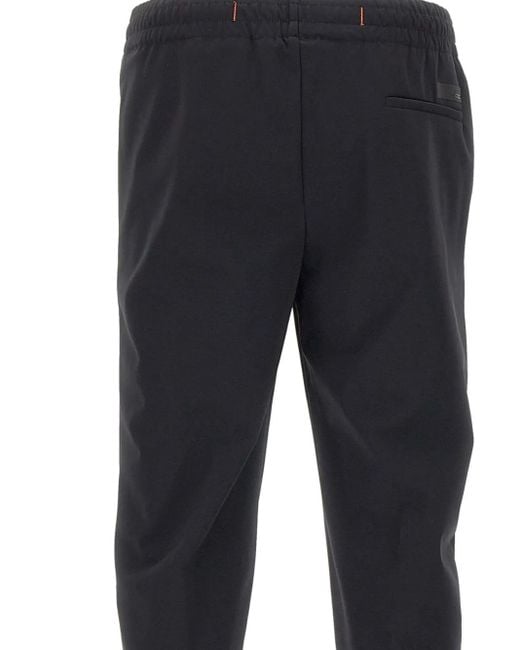 Rrd Blue Elasticated-Waist Cuffed Track Pants for men