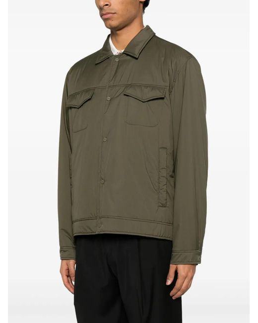 Herno Green Two-Layer Waterproof Lightweight Jacekt for men