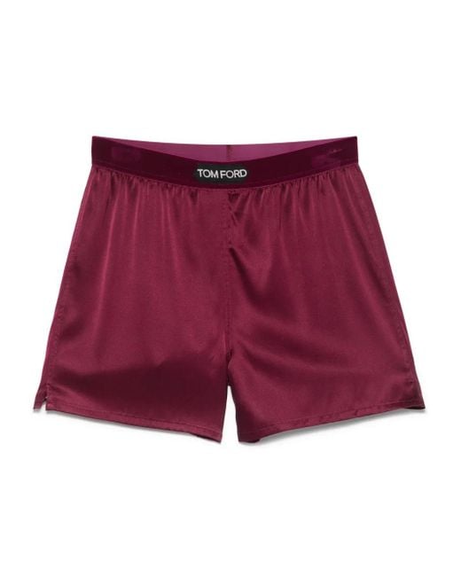Shorts di Tom Ford in Red
