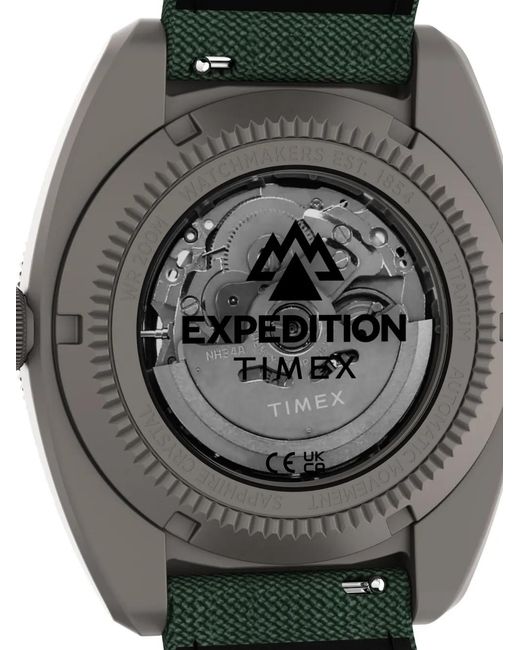 Timex Green Expedition Pioneer Automatic Gmt 41Mm Watch for men
