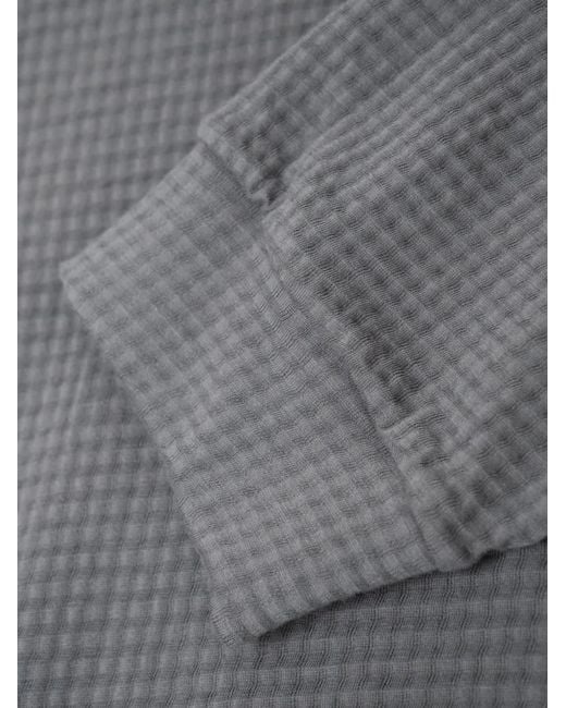 Lady White Co. Gray 2-Ply Gauze Cotton Sweatshirt for men