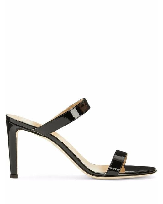 Giuseppe Zanotti Black 85Mm Calista Sandals