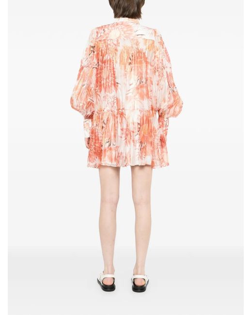 Aje. White Iria Dress