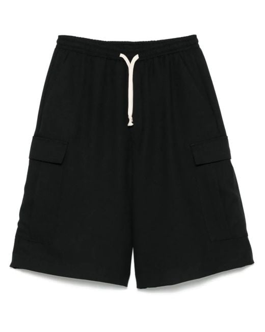 Societe Anonyme Black Ultra Wide Shorts