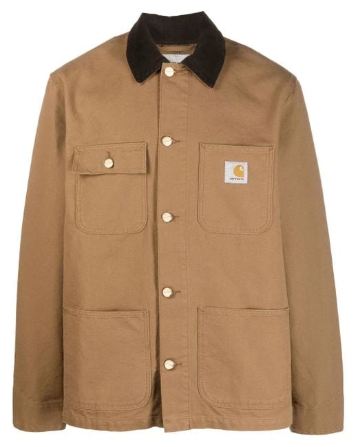 Manteau Michigan En Coton Biologique Carhartt pour homme en coloris Brown