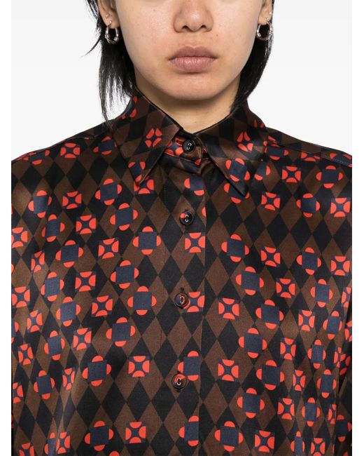 Cynthia Rowley Brown Collectable Shirt