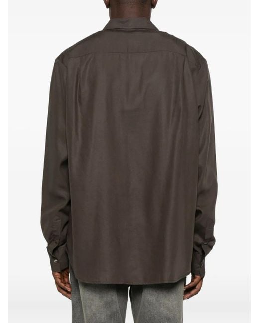 Camicia Evening di Our Legacy in Gray da Uomo
